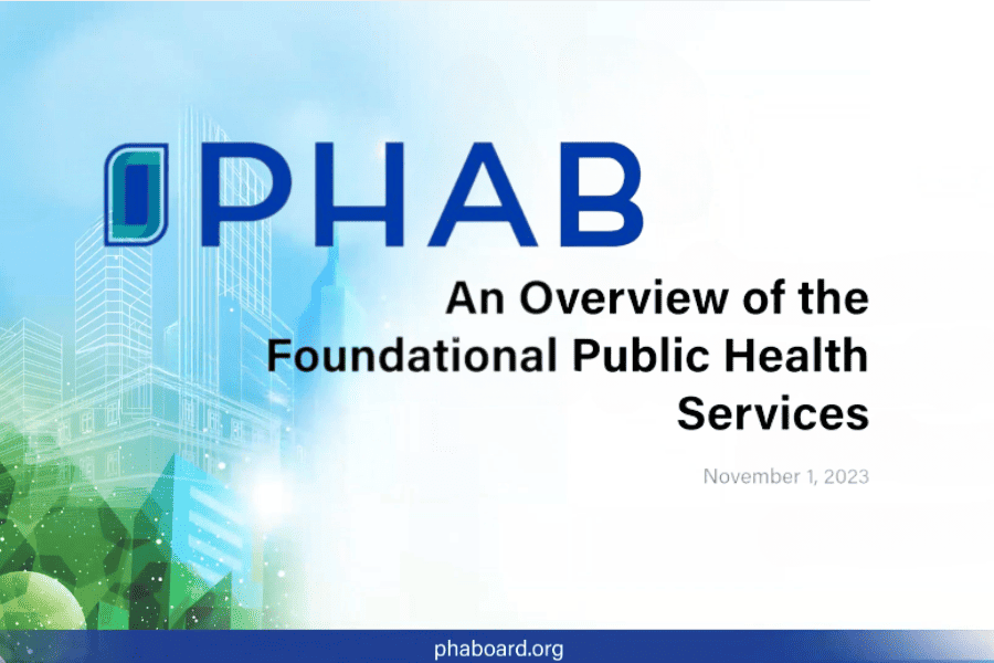Resources public health infrastructure grant