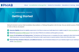 PHAB Getting Started on Accreditation and Recognition