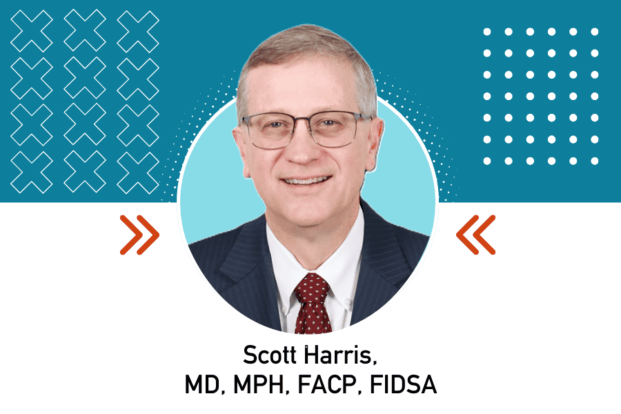 Headshot of Scott Harris, MS, MPH, FACP, FIDSA
