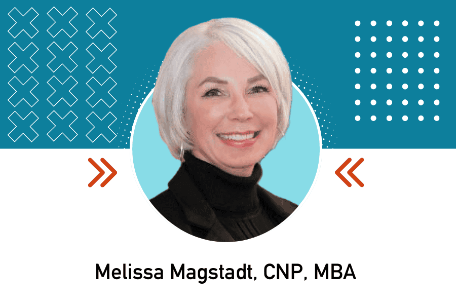 Headshot of Melissa Magstadt, CNP, MBA