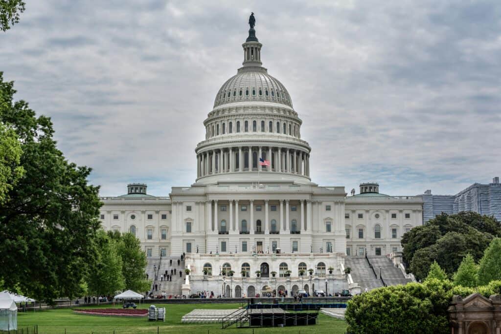 Picture of the US Capitol Building