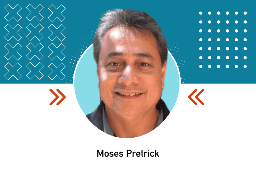 Headshot of Moses Pretick, assistant secretary for the Department of Health & Social Affairs with the Federated States of Micronesia