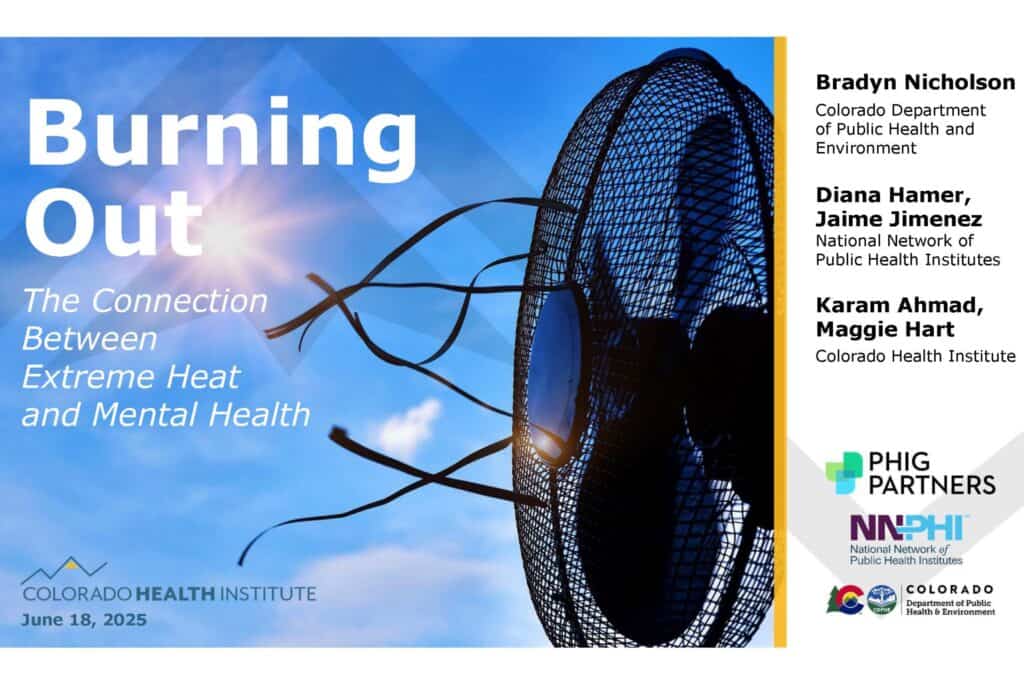 Webinar title slide