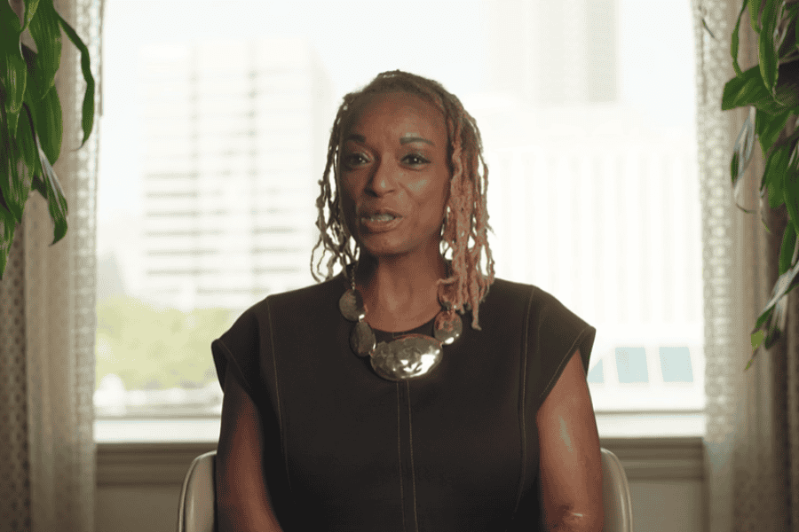 Image of Lechelle Wardell, Population Health Director with Wake County Public Health, speaking.