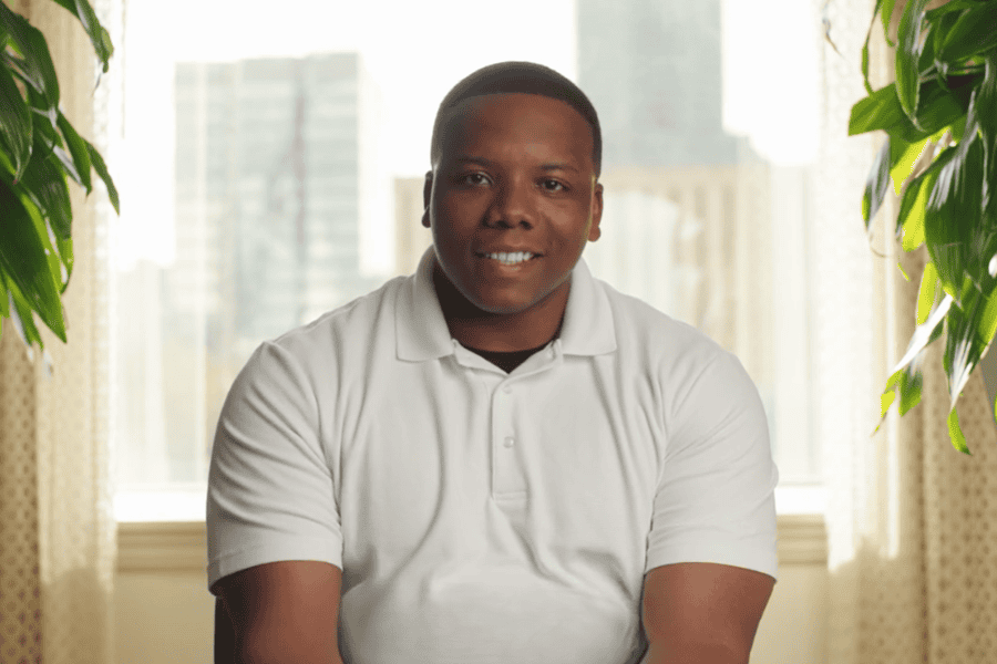 Tre Williams of the Oklahoma City County Department of Health speaks in interview.