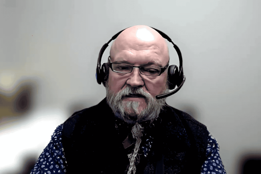 Image of Todd Nicholson with the Southern Nevada Health District speaking in an interview