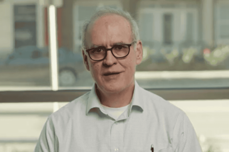 Image of Ken Harrison from the Alabama Department of Public Health speaking in an interview.