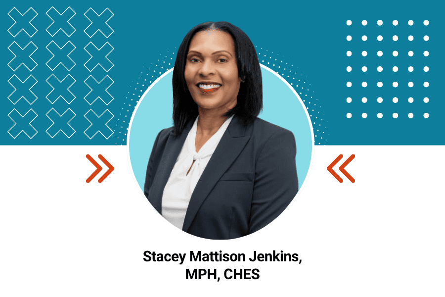 Headshot of Stacey Mattison Jenkins, MPH, CHES